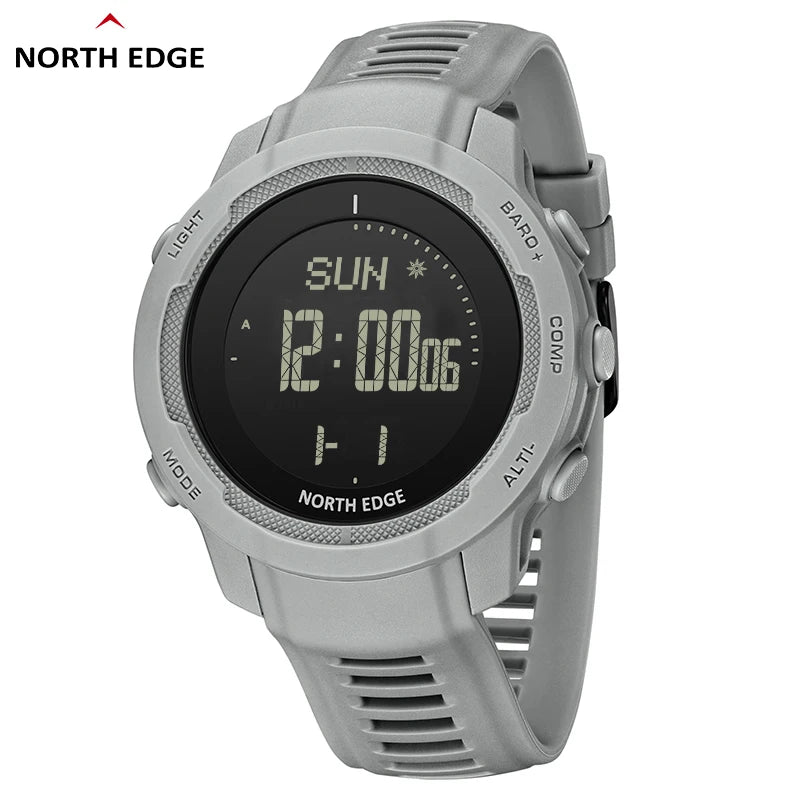 NORTH EDGE VERTICO Men's Digital Watch Smart Watch For Man Sports WR50M Watch Altimeter Barometer Compass