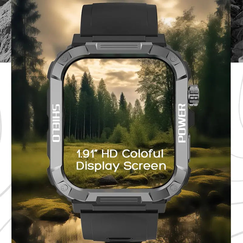 Smart Watch Waterproof Smartwatches for Men Women Fitness Tracker (Answer/Make Calls) 120+ Sport Modes Heart Rate/Sleep Monitor.