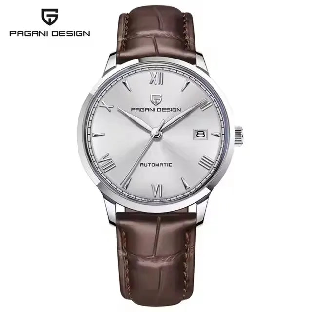 PAGANI DESIGN 40MM Business Men Mechanical Watches NH35 Luxury Sapphire Glass 10Bar Waterproof Automatic Watches for Men Gift