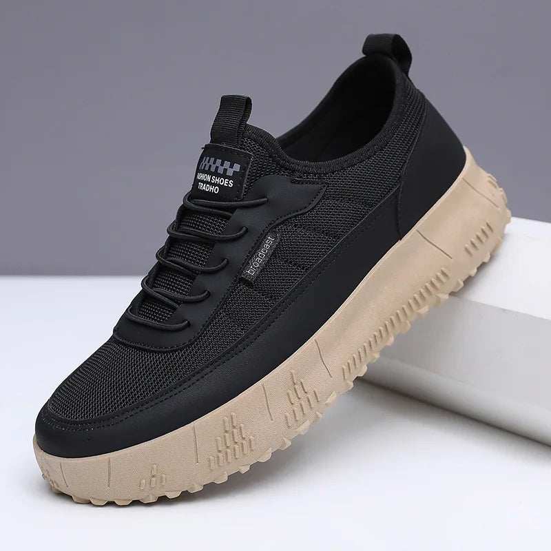 Men's Lightweight Casual Shoes Soft Sole Breathable Slip-On Loafers Comfortable Walking Sneakers 2023 New