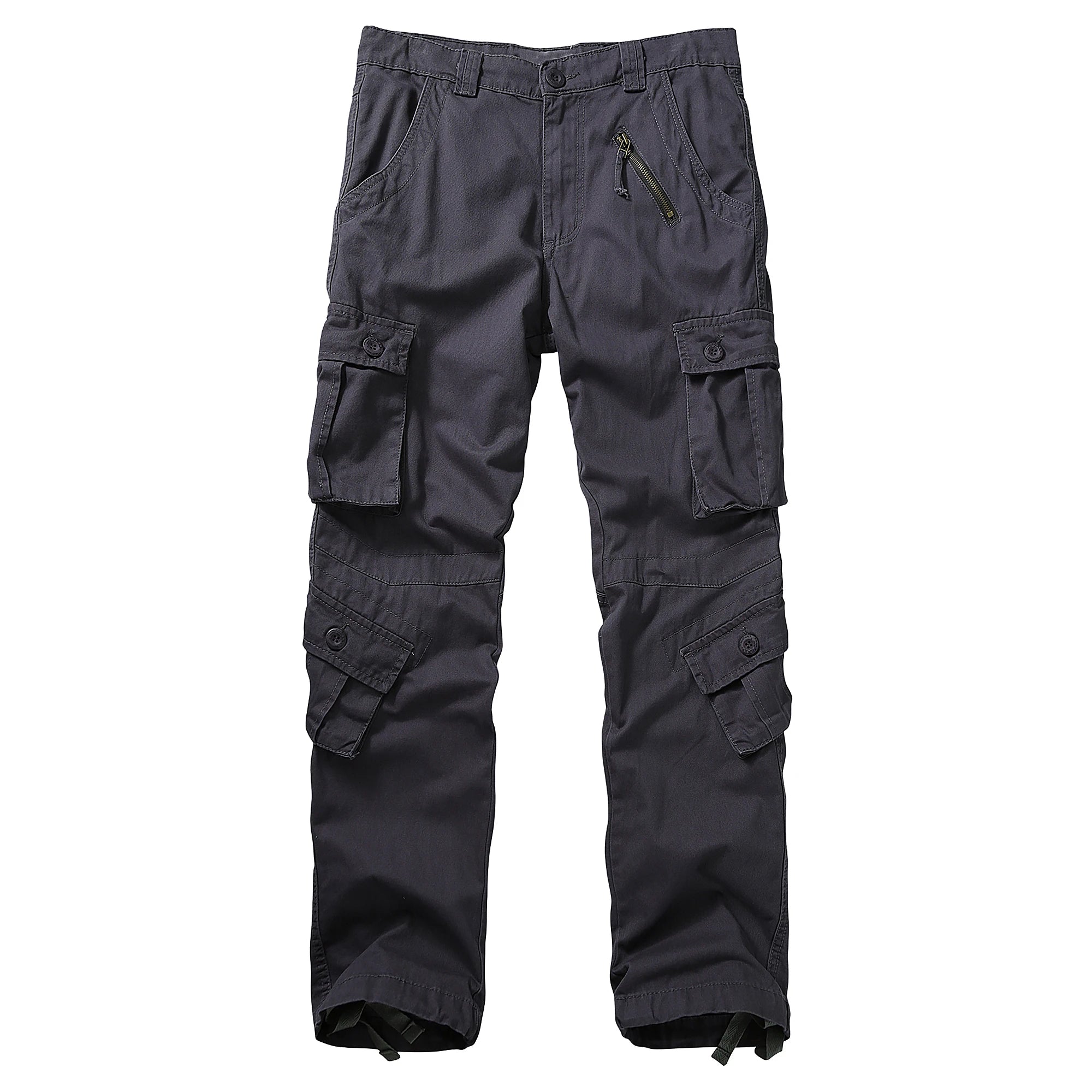 Men Combat Pants With Knee Pads Tactical Cargo Sport Trousers Camouflage Multicam Trekking Hunting Clothes（Not belt）