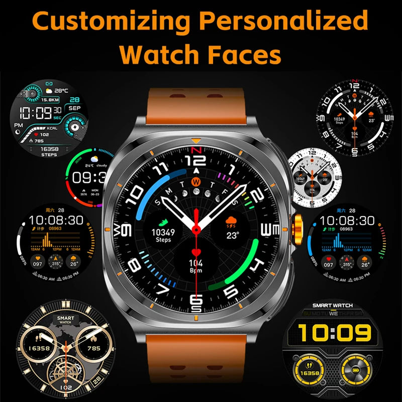 New Popular Wireless Bluetooth watch Men water proof TWS Earphones Dual Earphones Call Health Monitor Sports Music Smartwatch