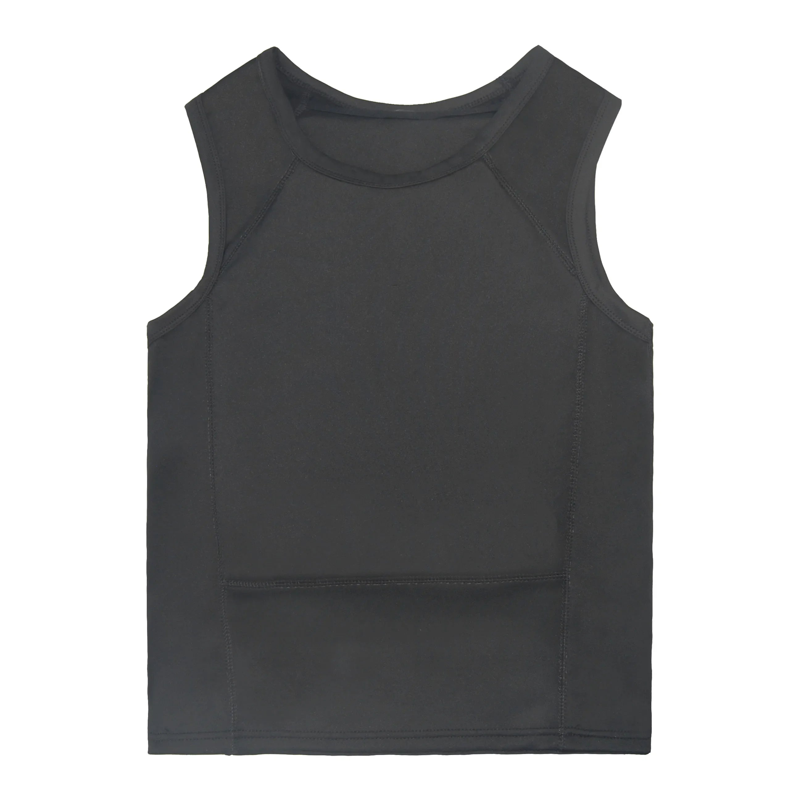 NIJ IIIA 3A Level Bulletproof Vest Soft Armor Lightweight Concealed Hidden Inside Wearing Anti-Bullet Undershirt Ballistic Vests