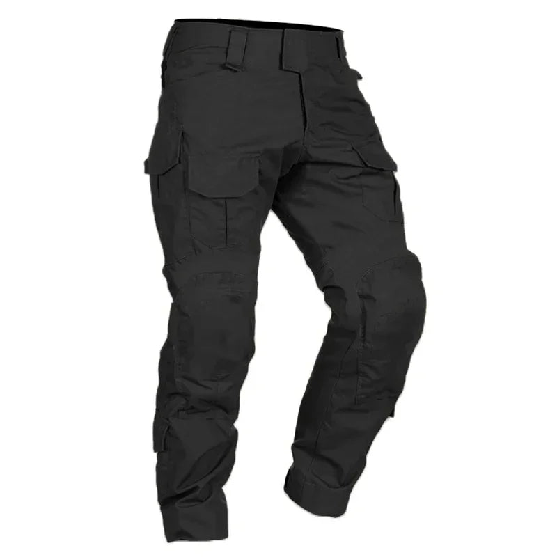 Men Combat Pants With Knee Pads Tactical Cargo Sport Trousers Camouflage Multicam Trekking Hunting Clothes（Not knee pads）