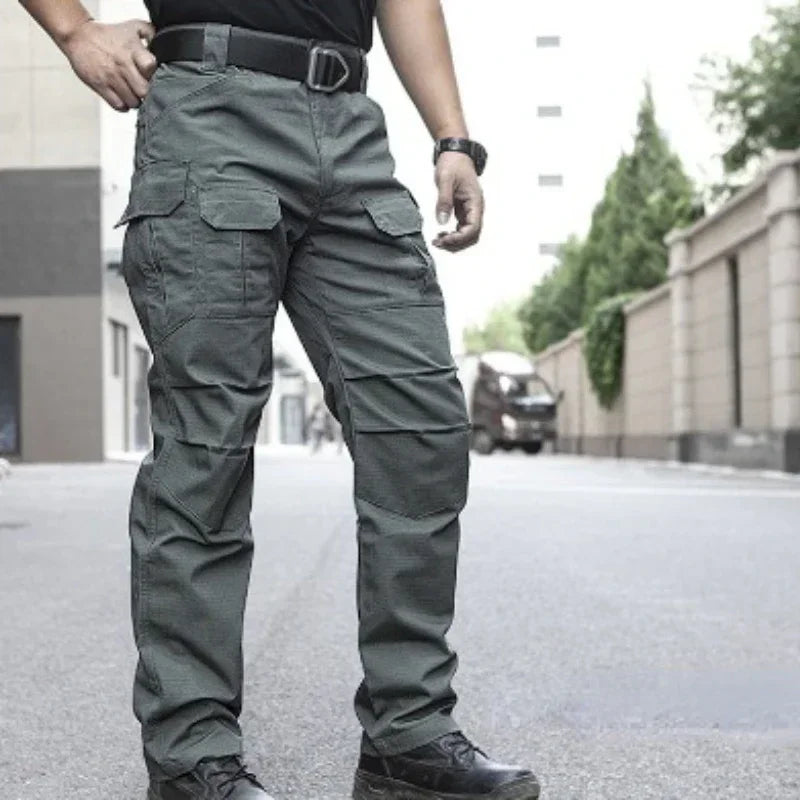 Tactical Cargo Pants Men Combat Trousers Army Military Pants Multiple Pockets Working Hiking Casual Men's Trousers Plus Size
