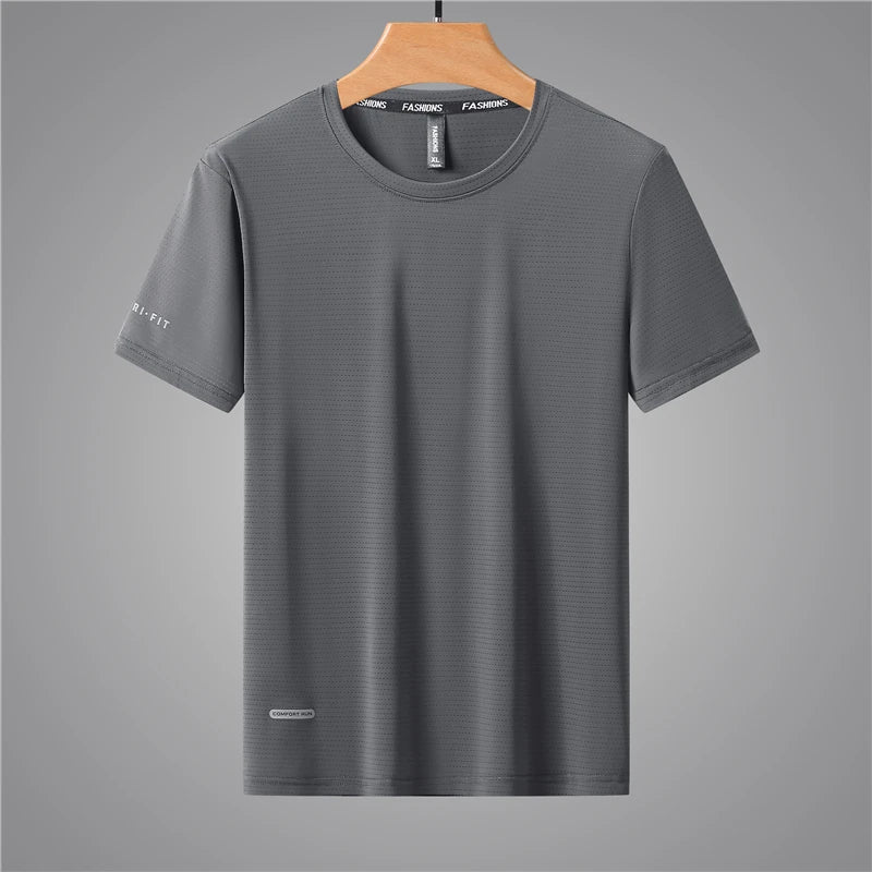 Good Quality T-Shirts Men Plus Size 6XL 7XL 8XL Male Tshirt Fat Man Tee Shirt Breathable Wearing Tee Tops Running Fast Shipping
