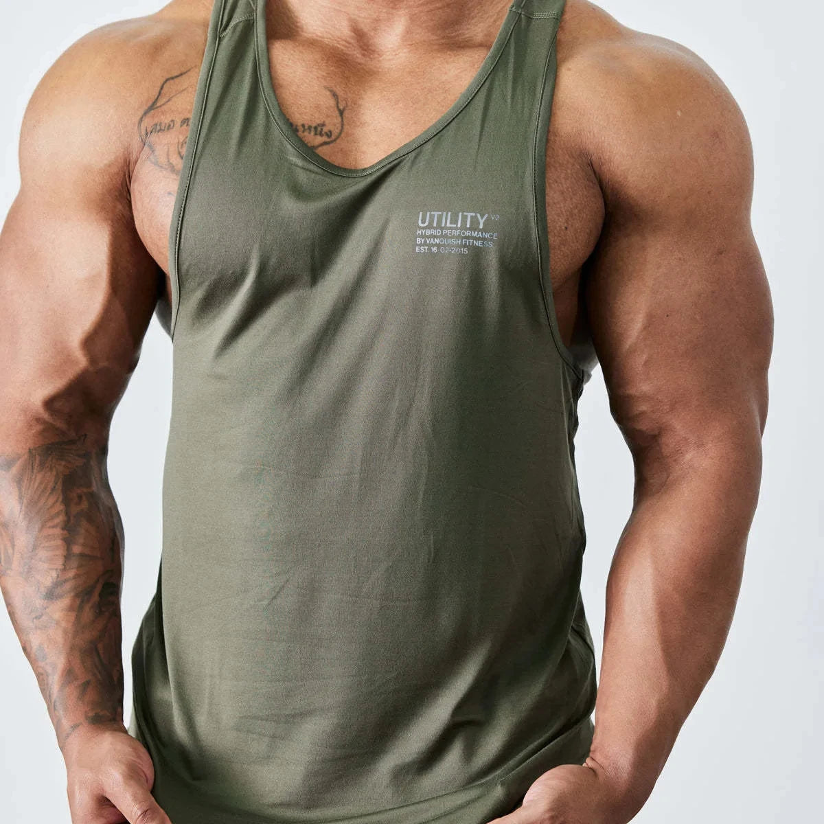 Men's Printed Short Sleeve T-shirt Breathable Loose Vest Top Fitness Style Fashion Brand New Summer Sports Training
