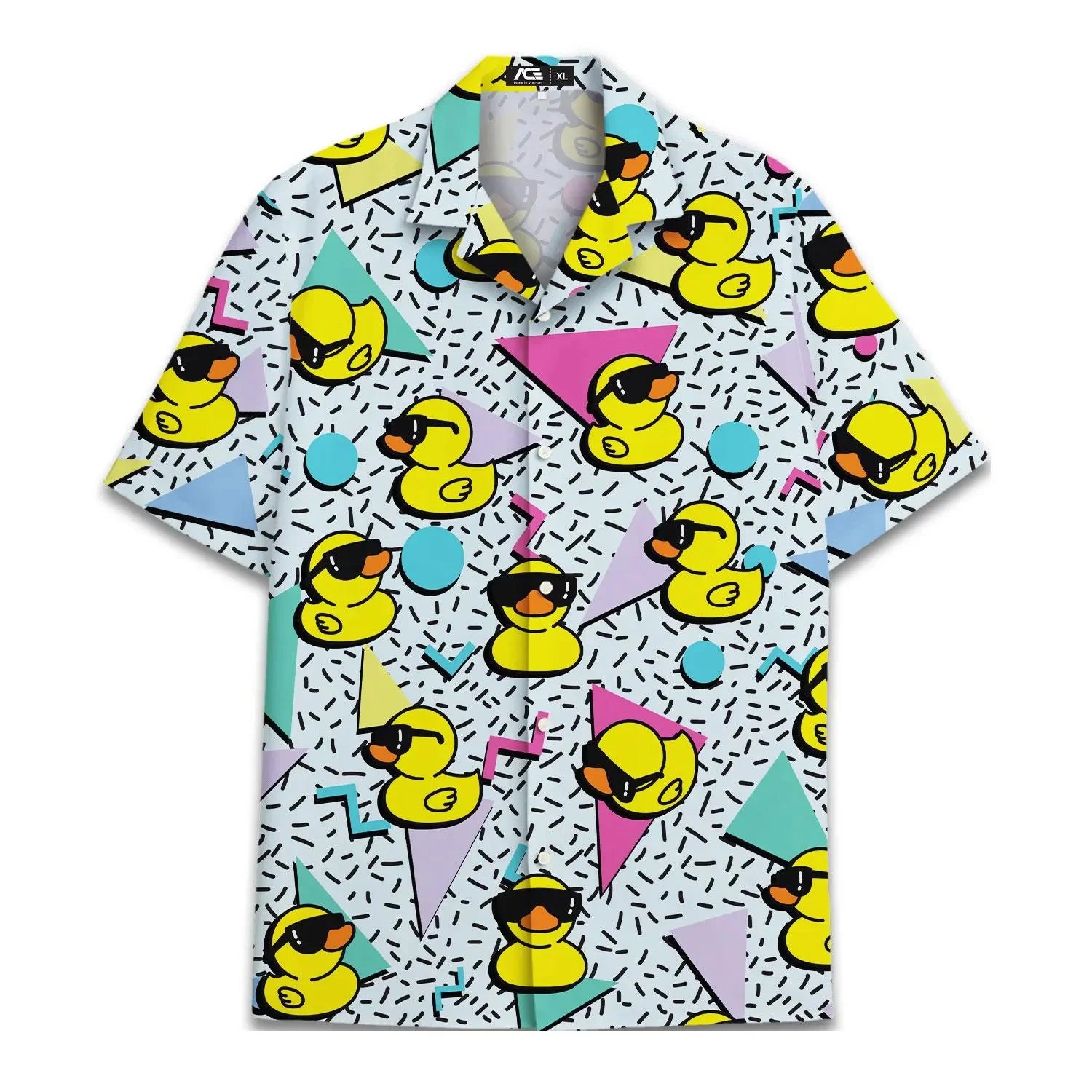Retro 80s Pop Art Hawaiian Shirt 2025 Neon Cassette Skateboard Headphone Shirt, Vintage 90s Party Button-Up Summer Unisex Shirts