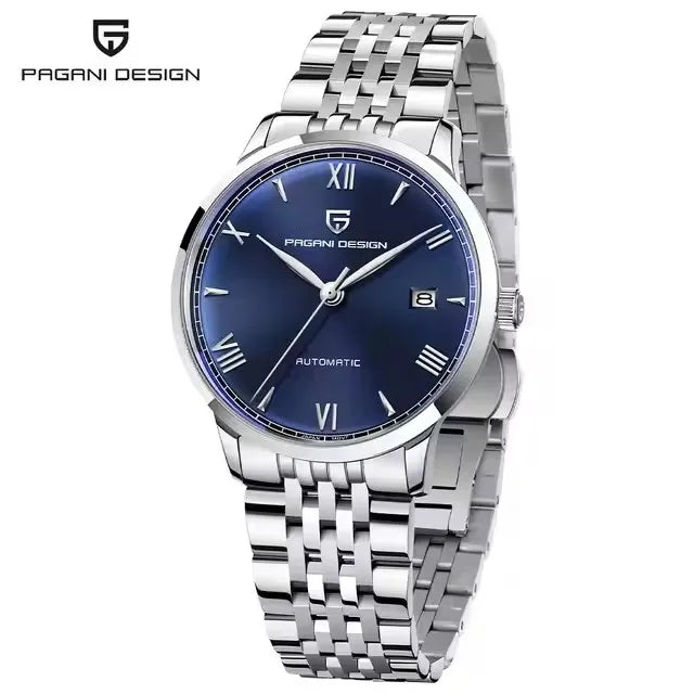 PAGANI DESIGN 40MM Business Men Mechanical Watches NH35 Luxury Sapphire Glass 10Bar Waterproof Automatic Watches for Men Gift