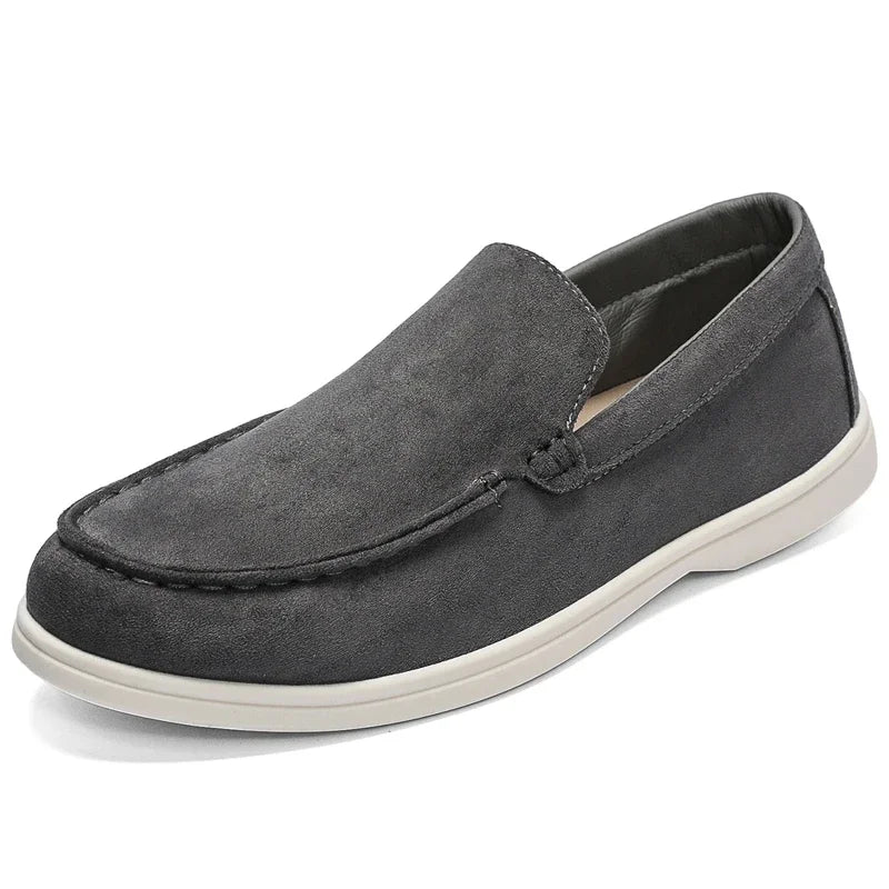 Men Casual Shoes Fashion Lightweight Lazy Shoes Male Breathable Slip-on Mens Suede Driving Shoes Comfortable Loafers Moccasins