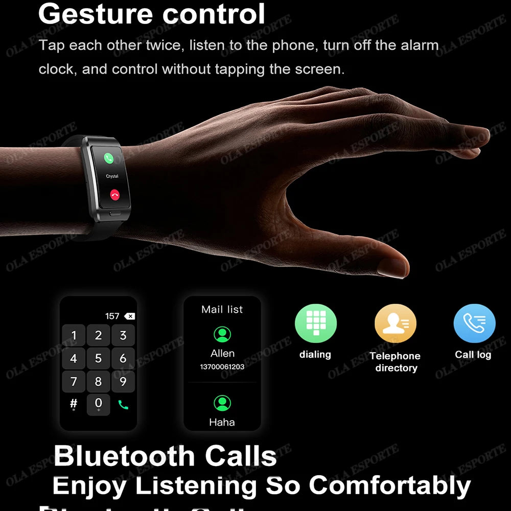 2 in 1 Smart Watch Earphone Car Player TWS Sport  SmartWatch for Men Women Fashion Business Bluetooth Phone Call Watch Music