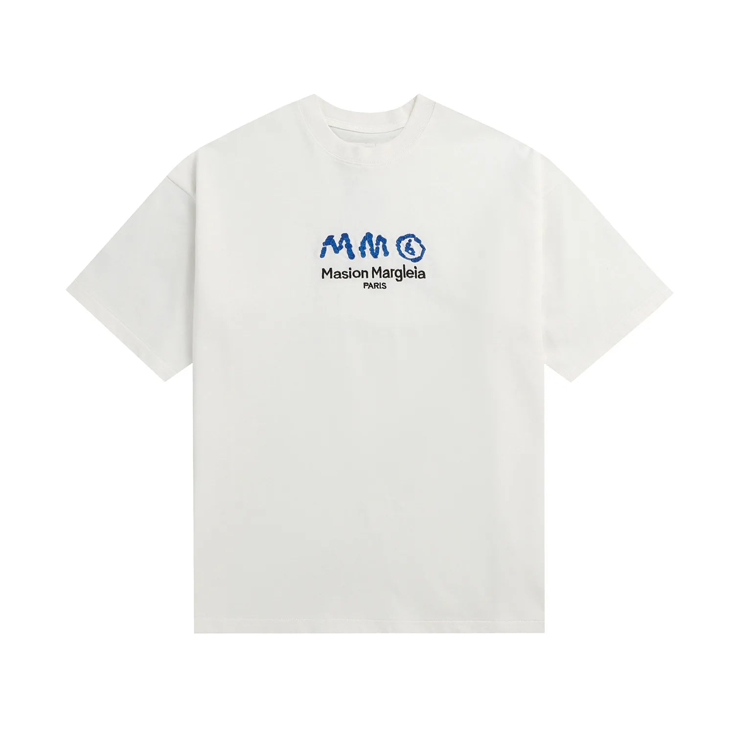 Maison Margiela MM6 pure cotton double yarn short sleeved men's T-shirt, high-quality in stock
