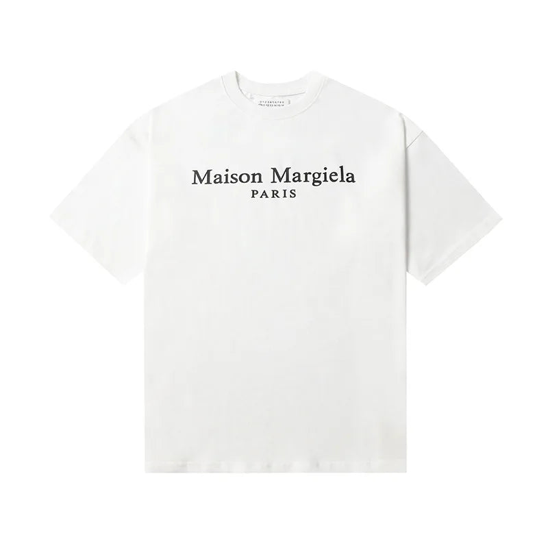 Maison Margiela MM6 pure cotton double yarn short sleeved men's T-shirt, high-quality in stock