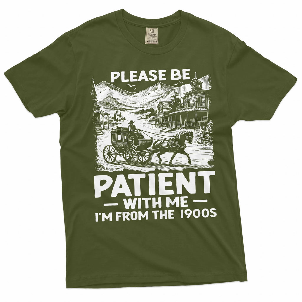 Men's Funny "I Am From 1900s" T-Shirt - Papa/Dad/Grandpa Gift, Christmas/Birthday Humor Tee, Casual Comfort, Stylish Fit