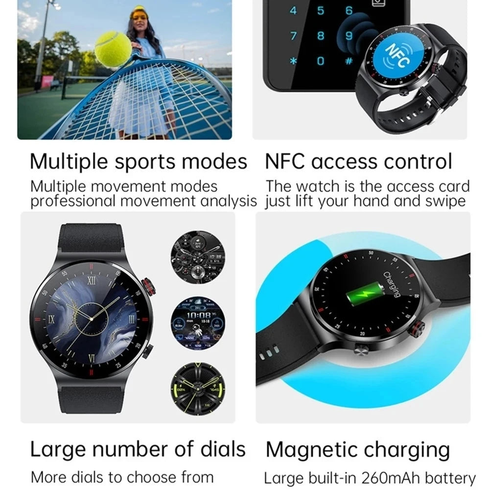 Xiaomi ECG+PPG Bluetooth Call Smart Watch Men 2023 Sports Bracelet NFC Waterproof Custom Watch Face Men SmartWatch For IOS Andro
