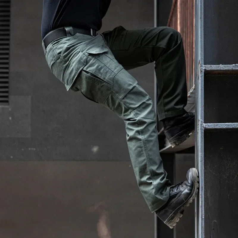 Tactical Cargo Pants Men Combat Trousers Army Military Pants Multiple Pockets Working Hiking Casual Men's Trousers Plus Size