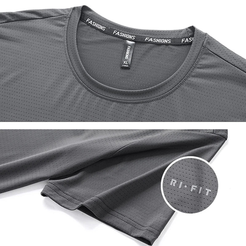Good Quality T-Shirts Men Plus Size 6XL 7XL 8XL Male Tshirt Fat Man Tee Shirt Breathable Wearing Tee Tops Running Fast Shipping