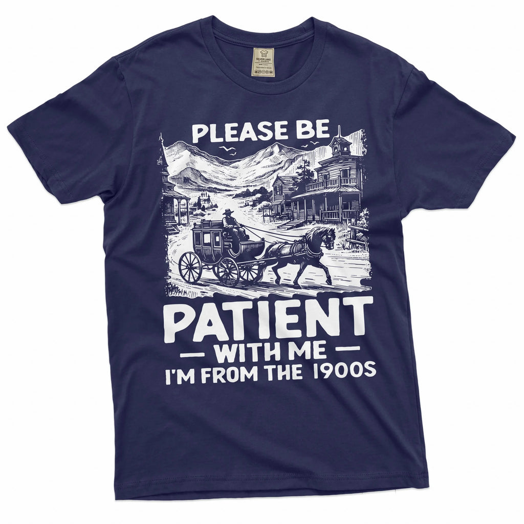 Men's Funny "I Am From 1900s" T-Shirt - Papa/Dad/Grandpa Gift, Christmas/Birthday Humor Tee, Casual Comfort, Stylish Fit