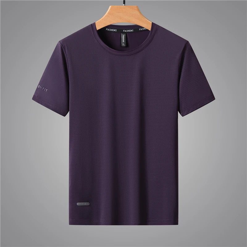 Good Quality T-Shirts Men Plus Size 6XL 7XL 8XL Male Tshirt Fat Man Tee Shirt Breathable Wearing Tee Tops Running Fast Shipping