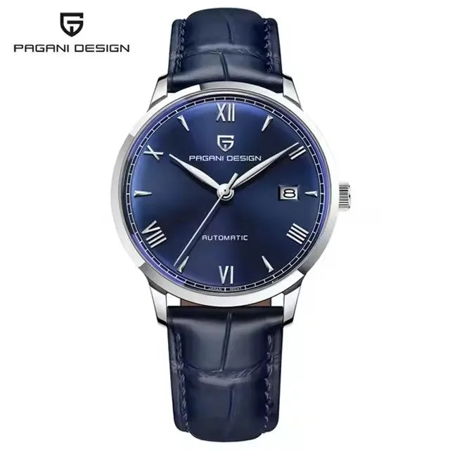 PAGANI DESIGN 40MM Business Men Mechanical Watches NH35 Luxury Sapphire Glass 10Bar Waterproof Automatic Watches for Men Gift