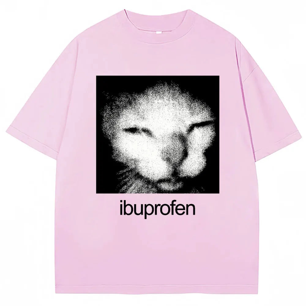 Vintage Funny Cat Meme T Shirt Humor Fashion T Shirts Cotton Casual Streetwear T-shirts Kids Tshirt Men's Shirts Woman t-shirts