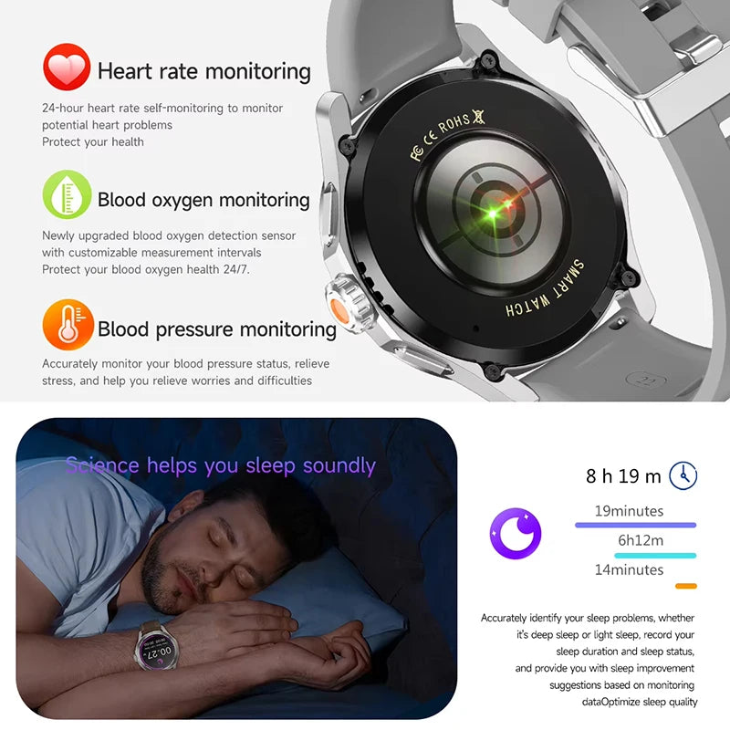For Xiaomi Watch S4 Ultra GPS Sport Version Smart Watch Men AMOLED HD Display Waterproof Bluetooth Call Outdoor Wristband Watchs