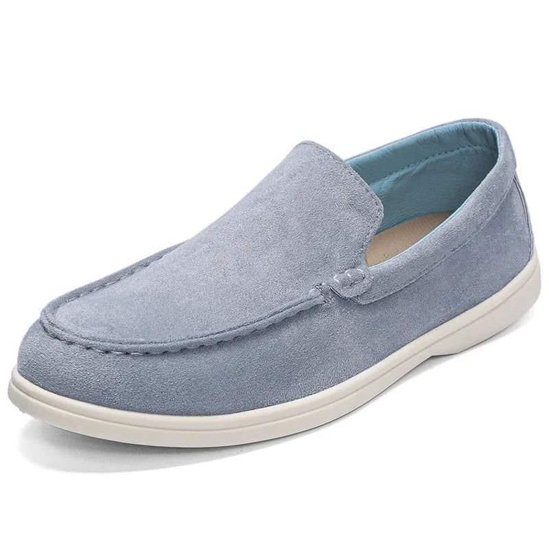 Men Casual Shoes Fashion Lightweight Lazy Shoes Male Breathable Slip-on Mens Suede Driving Shoes Comfortable Loafers Moccasins