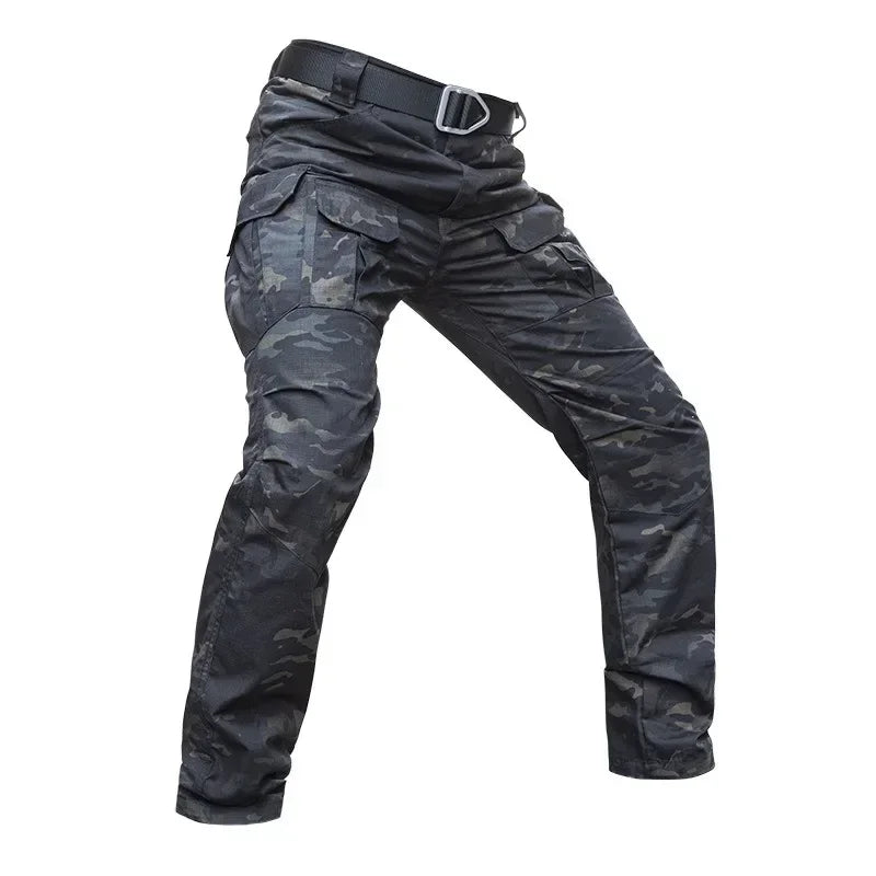 Tactical Cargo Pants Men Combat Trousers Army Military Pants Multiple Pockets Working Hiking Casual Men's Trousers Plus Size