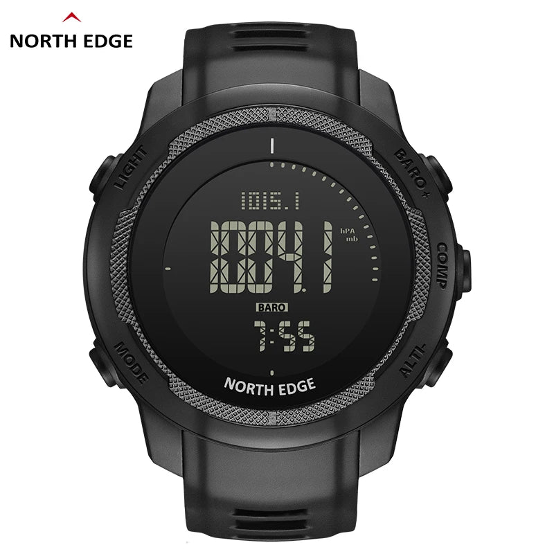 NORTH EDGE VERTICO Men's Digital Watch Smart Watch For Man Sports WR50M Watch Altimeter Barometer Compass