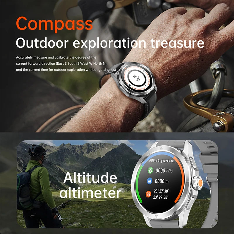 For Xiaomi Watch S4 Ultra GPS Sport Version Smart Watch Men AMOLED HD Display Waterproof Bluetooth Call Outdoor Wristband Watchs