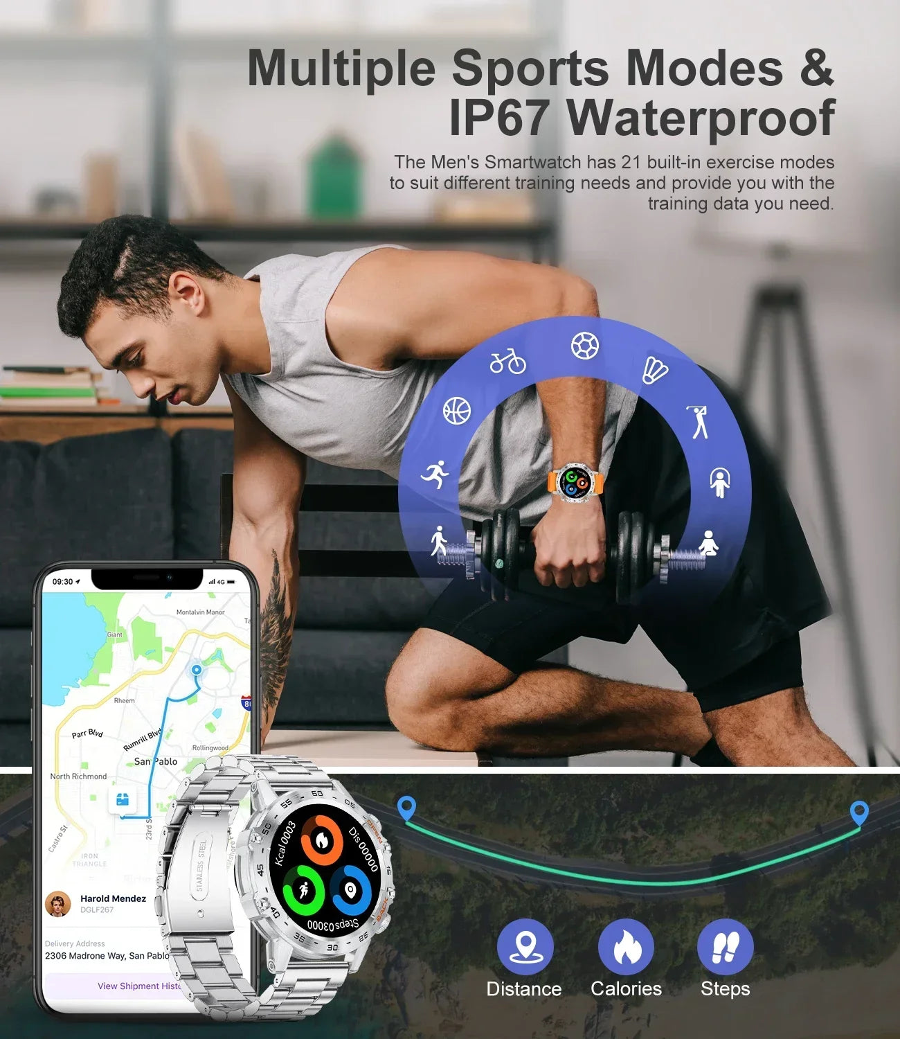 Xiaomi 1.39" Bluetooth Call Smart Watch Outdoor Sport Fitness Heart Rate Health Monitoring Smartwatch For Android IOS Phone