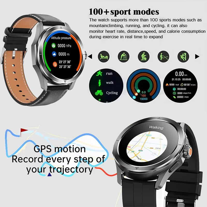For Xiaomi Watch S4 Ultra GPS Sport Version Smart Watch Men AMOLED HD Display Waterproof Bluetooth Call Outdoor Wristband Watchs