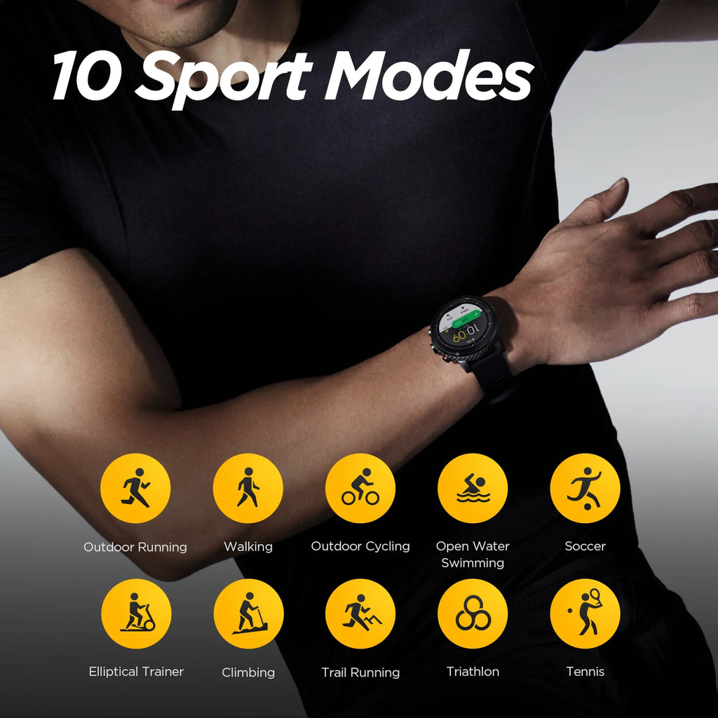 Amazfit Stratos 2 Smart Fitness Sport Watch for Android IPhone 5ATM Water Proof Bluetooth Music Built in GPS 95 New Exhibits