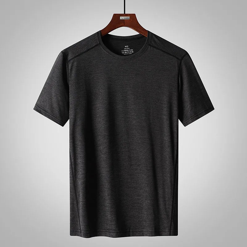 Big Size 6XL 7XL 8XL T-Shirts Men Summer Male Tshirt Casual Basic Tee Shirts Sporty Tops Tees Man Clothing Raglan Sleeve T Shirt