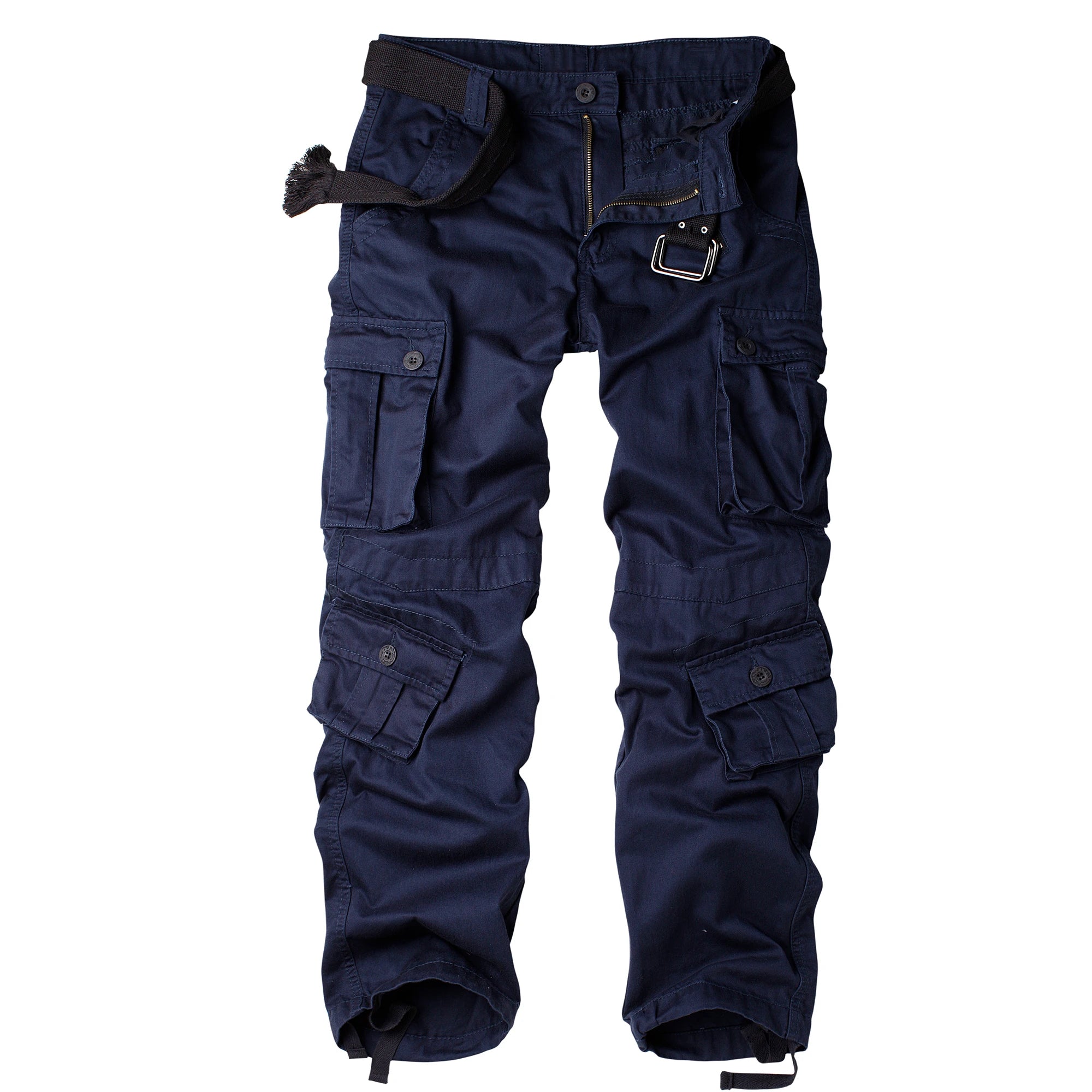 Men Combat Pants With Knee Pads Tactical Cargo Sport Trousers Camouflage Multicam Trekking Hunting Clothes（Not belt）