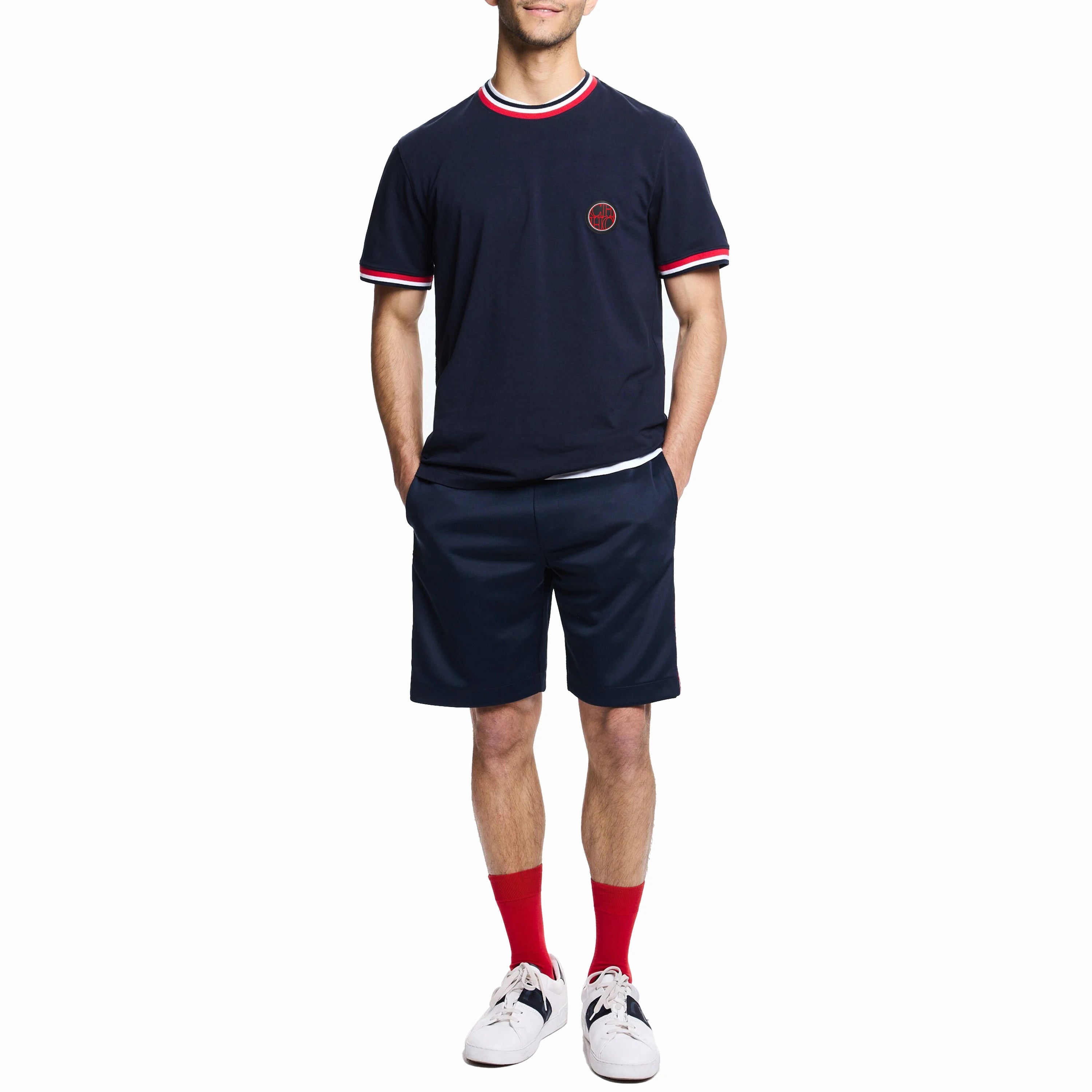 CHCH T-Shirt Men Casual High Quality Summer Short Sleeve Round Neck Mens T Shirts Fashion Basic T-shirt Mal