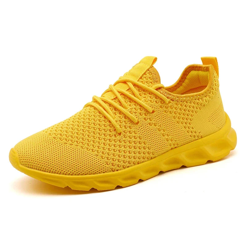 Men Casual Sports Shoes Air Mesh Lightweight Sneakers Anti-slip and wear-resistant Flat Walking Shoe Athletic Jogging Size 36